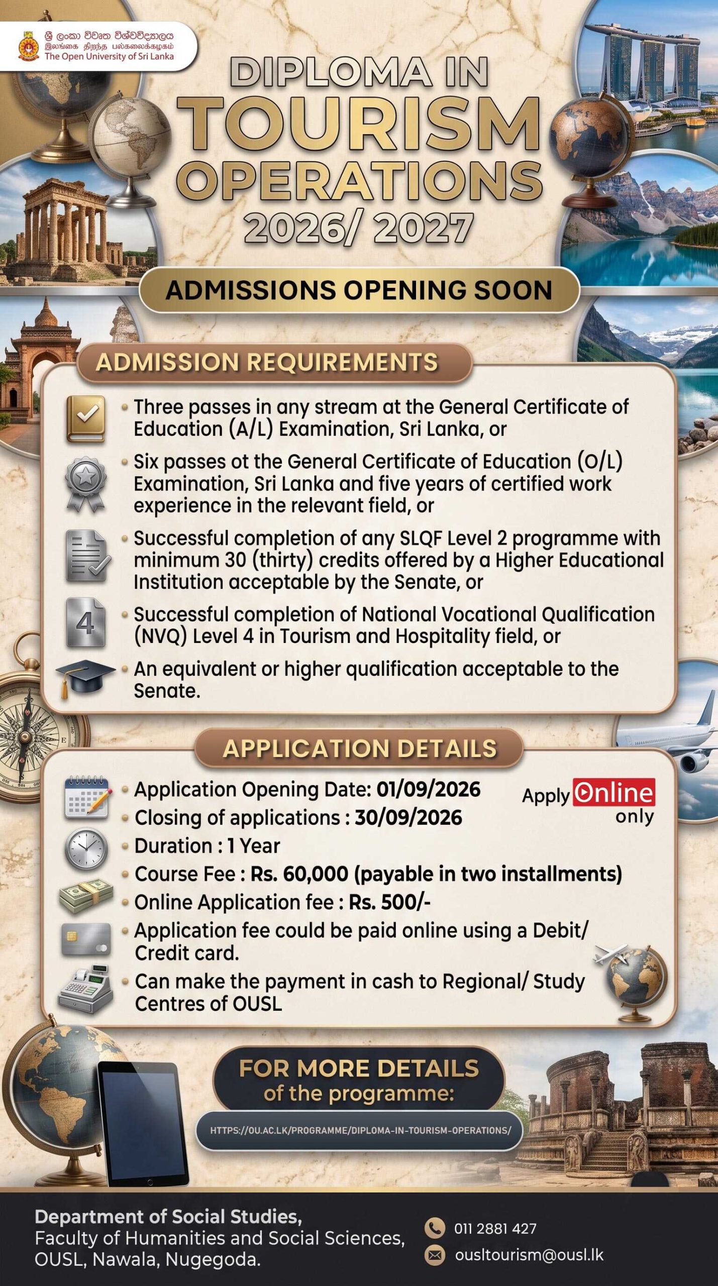 Tourism-Operations